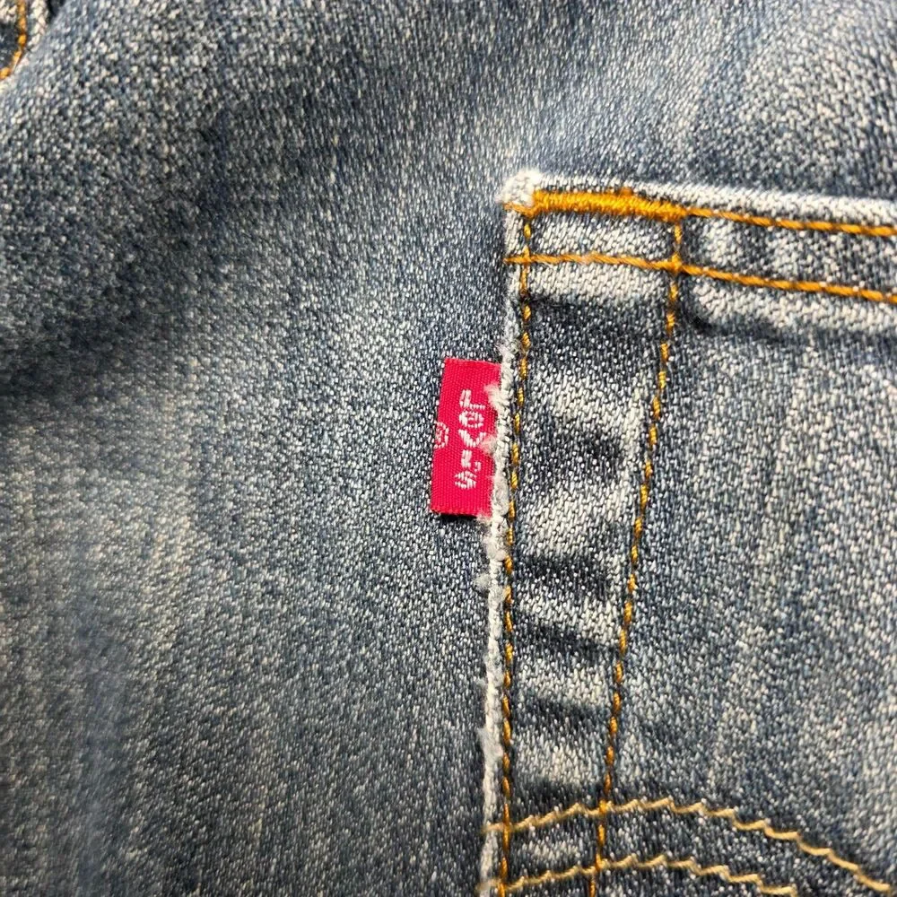 Levis 550 Jeans Mens 36x32 Relaxed Fit Tapered Leg Blue Medium Stonewash Denim